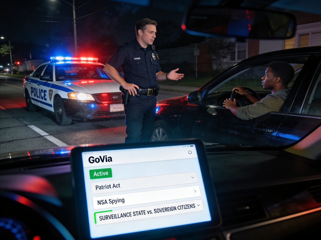 Patriot Act, NSA Spying, Trump Admin SURVEILLANCE STATE vs. GoVia’s SOVEREIGN CITIZENS